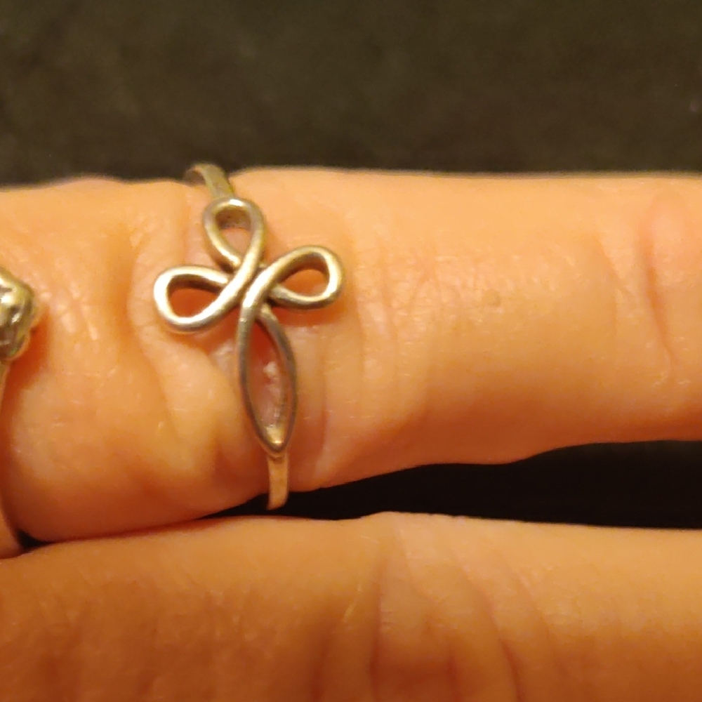 925 Silver Cross Ring